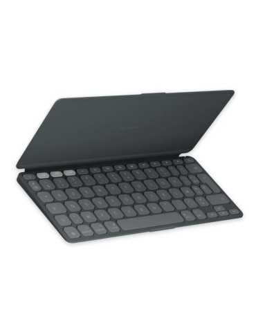 Clavier portable - Sans fil - Logitech - Keys-To-Go 2 - pour Ipad - AZERTY - Graphite