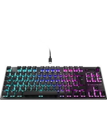 Clavier gaming RGB mécanique compact - TURTLE BEACH - Vulcan TKL - Noir