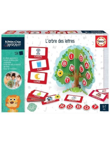 Jeu d'apprentissage - EDUCA - L'Arbre Des Lettres