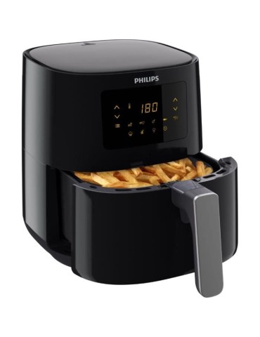 Friteuse sans huile - PHILIPS - Airfryer L HD9252/70 Serie 3000 - 4,1 L - 4 personnes - 7 préréglages - Noir