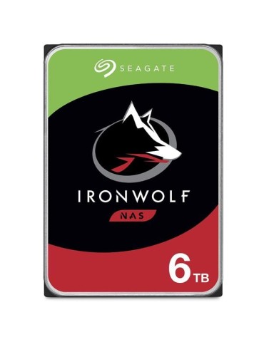 SEAGATE TECHNOLOGY - IronWolf - Disque dur interne 6To - Pour NAS IronWolf