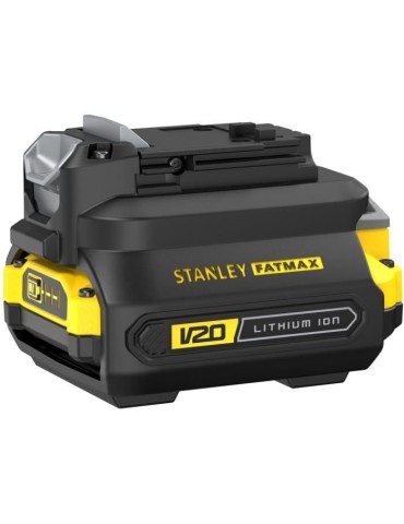 Adaptateur de Batterie - STANLEY FATMAX V20 - SFMCB100-XJ - Sur Outils 18V Gamme 2019