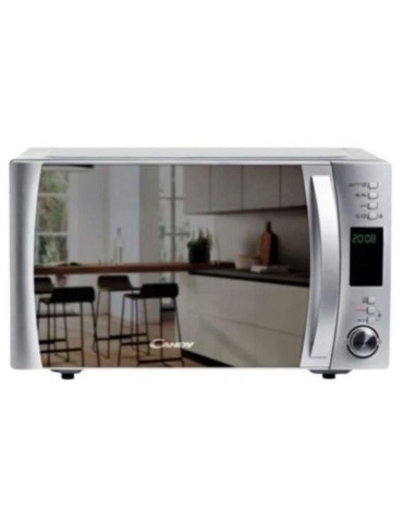 CBWM30DS Micro-ondes Gril - 30L -MO 900W - Plateau tournant 31,5cm Fonction Silence - Fonction EcoCuisson express - Porte miroir