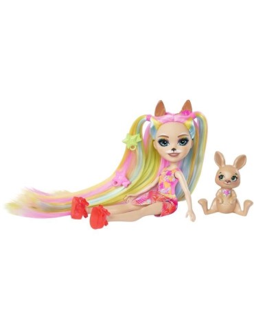 MINI POUPEE DELUXE KANGOUROU - ENCHANTIMALS - HTJ70