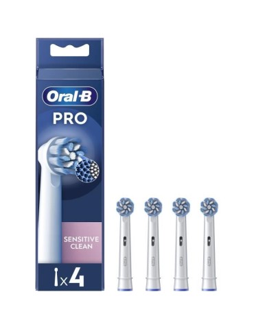 Brossettes - ORAL-B - Pro Sensitive Clean - Pour brosse a dents - 4 unités