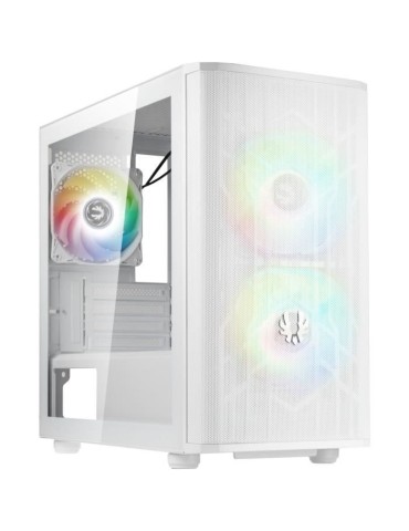 Boîtier PC - BITFENIX - Nova Mesh SE M-ATX ARGB (Blanc) - Mini tour - Format Micro-ATX - Sans alimentation