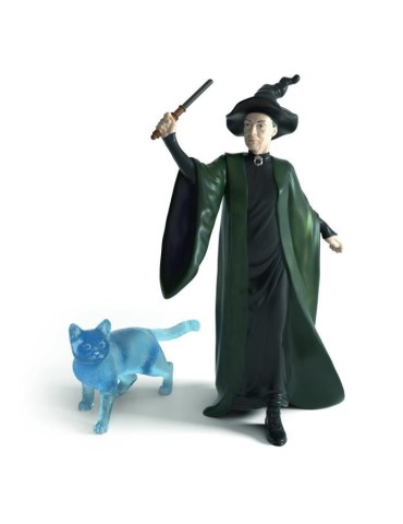 Figurines Professeur McGonagall et son Patronus, Schleich 42682 Harry Potter, Pour enfant des 6 ans