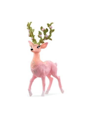 Figurine Cerf Magique rose, Schleich 13996 Bayala, Pour enfant des 5 ans