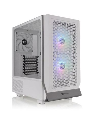 Boîtier PC - THERMALTAKE - CERES 300 TG ARGB (Blanc) - Moyen tour - Format E-ATX - Sans alimentation