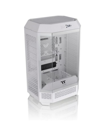 Boîtier PC - THERMALTAKE - The TOWER 300 Snow (Blanc) - Mini tour - Format Micro-ATX - Sans alimentation