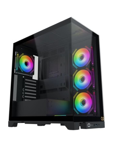 Boîtier PC - XIGMATEK - Endorphin Ultra (Noir) - Moyen tour - Format ATX - Ventilateurs LED A-RGB