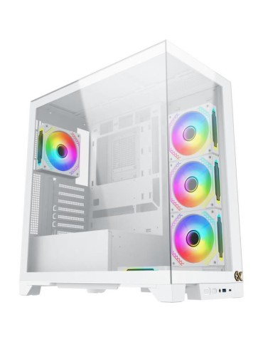 Boîtier PC - XIGMATEK - Endorphin ULTRA Arctic (Blanc) - Moyen tour - Format ATX - Sans alimentation