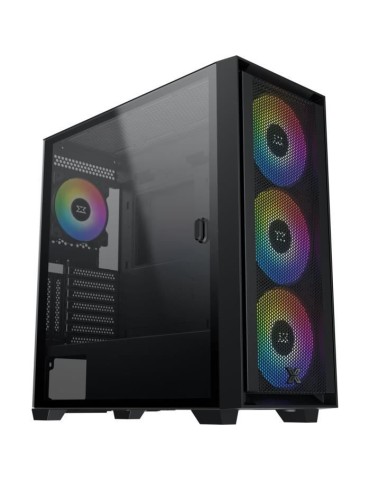 Boîtier PC - XIGMATEK - Anubis Pro 4FX (Noir) - Moyen tour - Format E-ATX - Sans alimentation