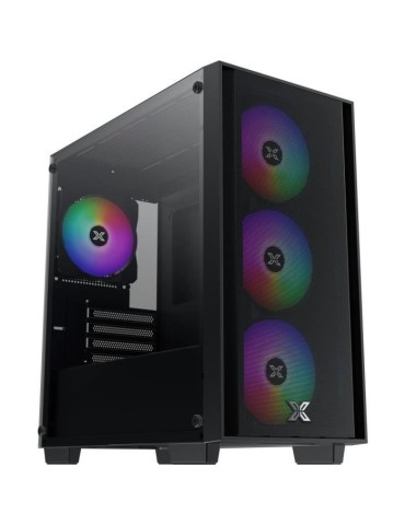 Boîtier PC - XIGMATEK - NYX Air II (Noir) - Mini tour - Format Micro-ATX - Sans alimentation