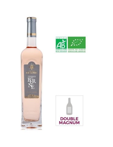 Château de Berne Côtes de Provence - Vin rosé de Provence - Bio - 3L