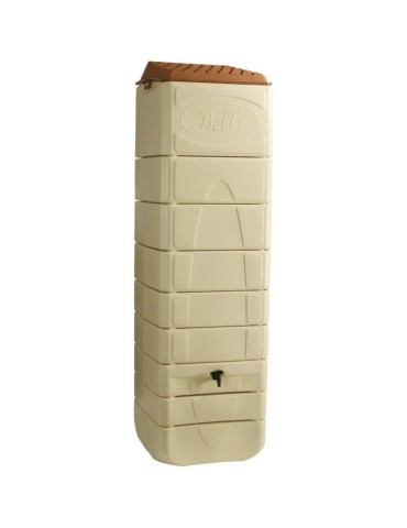 Récupérateur d'eau mural - BELLI - 650 L - Beige