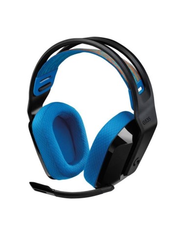 Casque gamer - Sans fil - LOGITECH G - G535 LIGHTSPEED - PC & PS5 - Noir/Bleu