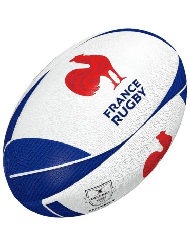 GILBERT Ballon de rugby taille 5 supporter FRANCE