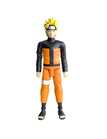 Grande Figurine articulée - BANDAI - Anime Heroes - Naruto Shippuden - Figurine Anime Heroes Mega 30 cm - Naruto Uzumaki