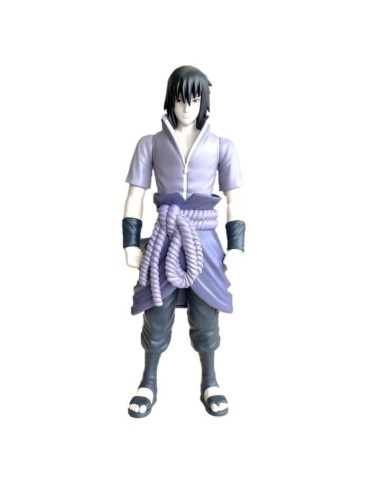 Grande Figurine articulée - BANDAI - Anime Heroes - Naruto Shippuden - Figurine Anime Heroes Mega 30 cm - Sasuke Uchiwa