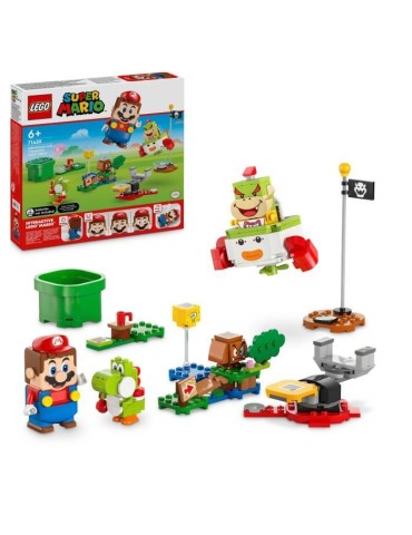 LEGO Super Mario 71439 Les Aventures de LEGO Mario Interactif - Set véhicule et Yoshi