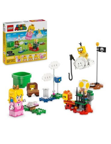 LEGO Super Mario 71441 Les Aventures de LEGO Peach interactive - Jouet de princesse