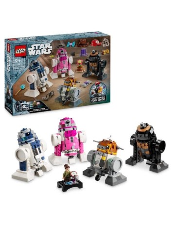 LEGO Star Wars 75392 La Fabrique de Droides Créative - Construisez votre Propre R2-D2