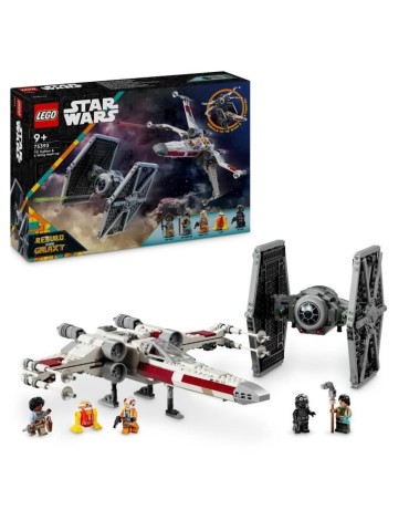 LEGO Star Wars 75393 TIE Fighter et X-Wing a Combiner - Maquette a Construire