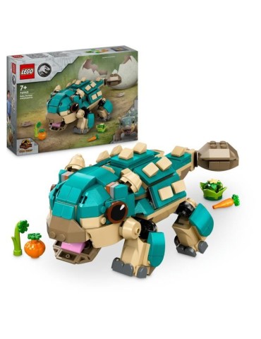 LEGO Jurassic World 76962 Bébé Bumpy, l'ankylosaure - Pour les fans de La Colo du Crétacé