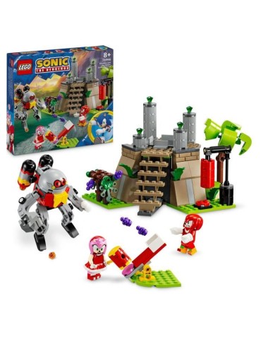 LEGO Sonic the Hedgehog 76998 Knuckles et le sanctuaire du Master Emerald Set pour gamers