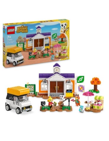 LEGO Animal Crossing 77052 Concert de Kéké sur la Place - Jouet a Construire avec Café