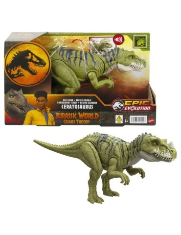 Jurassic World-Ceratosaurus Rugissement Féroce-Figurine articulée HTK74