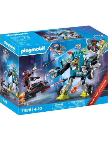 PLAYMOBIL - 71578 - Robot géant avec drone