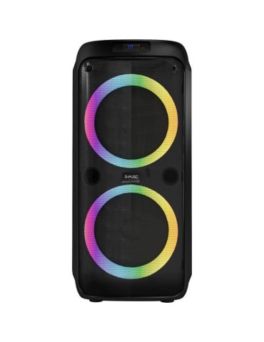 Enceinte High Power sans fil - R-MUSIC - Party Boost M - Bluetooth 5.3 - Noir