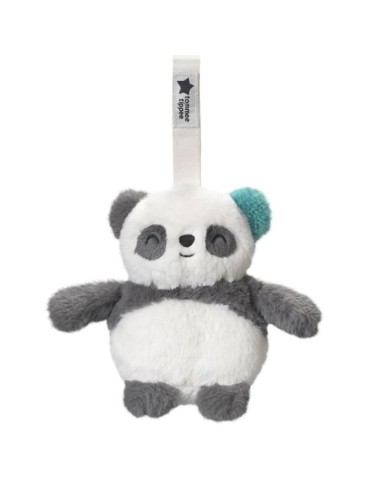 Mini Peluche - TOMMEE TIPPEE - Pippo Le Panda - Aide au sommeil nomade - 6 sons - Rechargeable par USB - Lavable en machine