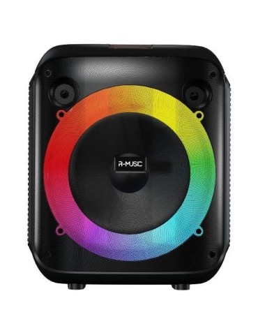 Enceinte High Power sans fil - R-MUSIC - Party Boost S - Bluetooth 5.3 - Noir