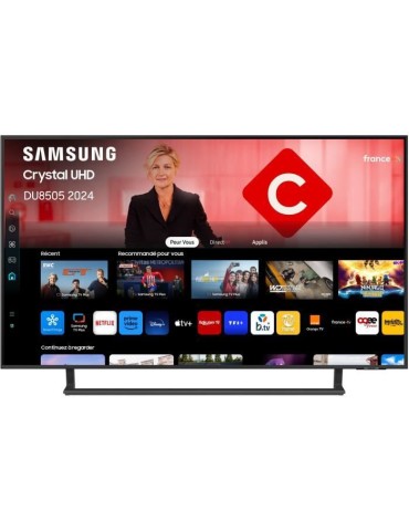 SAMSUNG 43DU8505 - TV LED 43 (109 cm) - 4K UHD 3840x2160 - HDR - Smart TV - Gaming HUB - 3xHDMI - WiFi