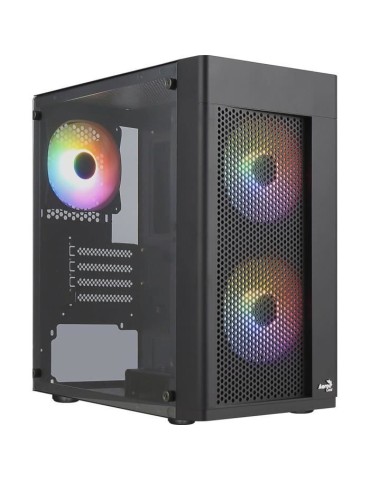 Boîtier PC - AEROCOOL - Hexform G v2 (Noir) - Mini tour - Format Micro-ATX - Sans alimentation