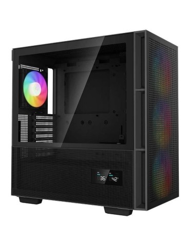 Boîtier PC - DEEPCOOL - CH560 Digital (Noir) - Moyen tour - Format ATX - 3x140mm A-RGB + 1x120mm A-RGB