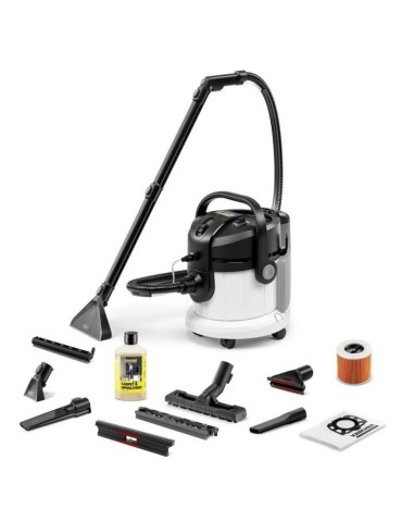 New - Aspirateur Injecteur Extracteur Eau et Poussieres Karcher SE 4 plus + kit accessoires - Cuve Polypropylene 18L - 1000W