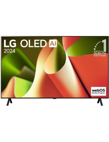 TV OLED - LG - 77B4 - 77 (195 cm) - 4K UHD 3840x2160 - Processeur IA a8 4K - 120 Hz - Dolby Vision - Smart TV - 4xHDMI - WiFi