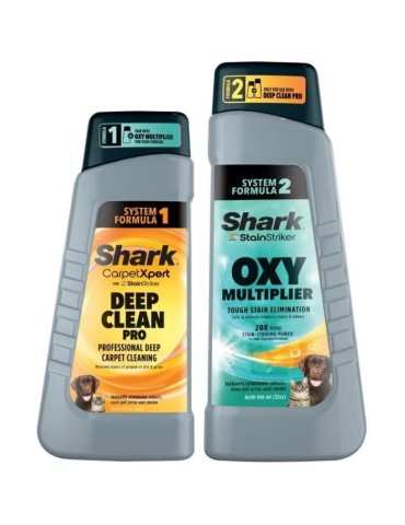 Liquides nettoyants pour aspirateur détacheur PX200EUT - SHARK - Solution double activation