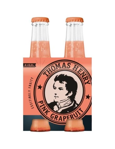 Thomas Henry - Tonic Pink grapefruit - 4X20CL