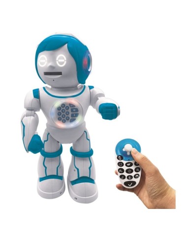 Robot éducatif bilingue POWERMAN KID de LEXIBOOK - Apprendre et jouer en français et en anglais