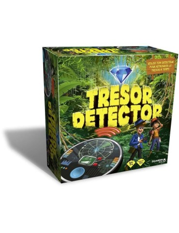 TRÉSOR DETECTOR - Jeu de société - DUJARDIN - Partez a la recherche du trésor avec votre détecteur électronique !