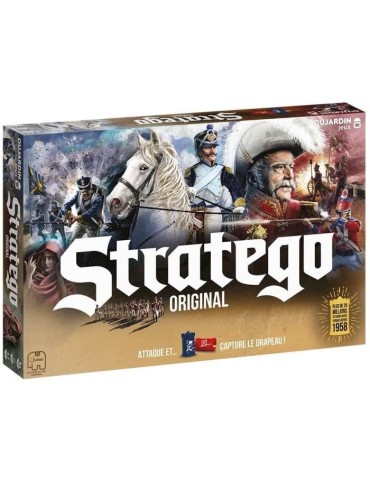 Stratego Original - Jeu de société - DUJARDIN - Lancez l'offensive et protégez votre drapeau dans ce classique du jeu straté