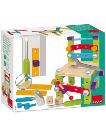 Jeu de construction - GOULA - Set multi constructions - Construisez 7 modeles différents