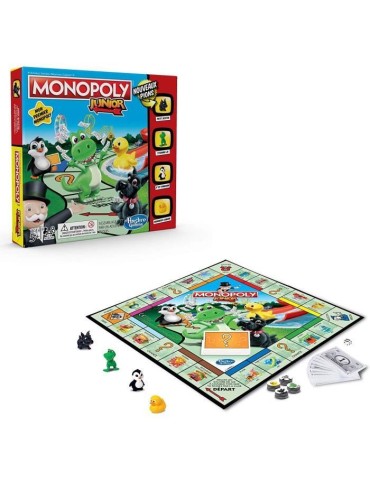 MONOPOLY Junior - Jeu de société pour enfants - Jeu de plateau - Version francaise