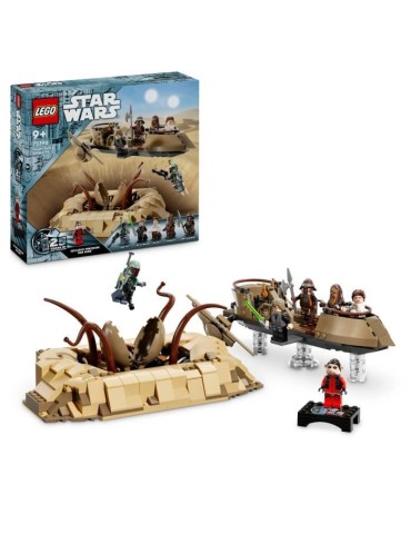 LEGO Star Wars 75396 L'Esquif du Désert et la Fosse du Sarlacc - Set Collector