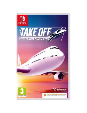 Take Off The Flight Simulator - Jeu Nintendo Switch - Code in a box